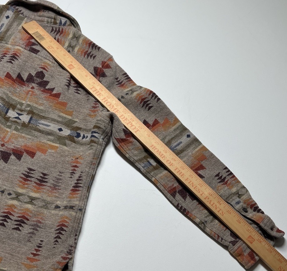 Pendleton Wool Shacket Shirt Button Up Aztec Wome… - image 6