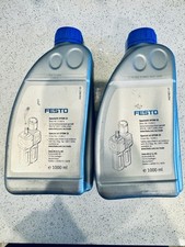 (2) Festo 0FSW-32 1000ml Bottles Order Number 152811 Airline Service Oil