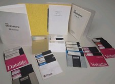 Benchmark Word Processor CP/M NorthStar Lot Disks Manuals Data-Case Metasoft