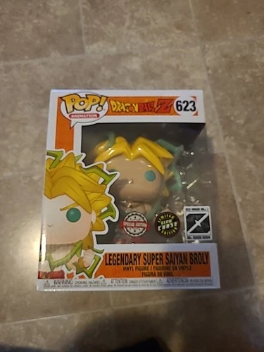 Funko Pop! Vinyl Super 6 in: Dragon Ball - Broly 6" Chase (Glow) - Galactic Toys