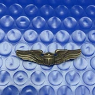 WW2 WWII Military USAAF US Army Air Force Sterling Silver 1.75" Pilots Wings