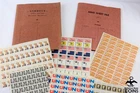 Lot of 60 Sheets: Assorted Vintage 4c - 15c US Stamps w/Mint Sheet File FV $180