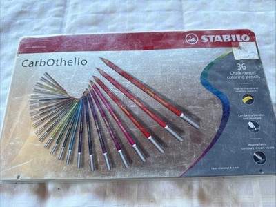 STABILO CarbOthello 36 Chalk-Pastel coloring Pencil Set Artist Grade -- New