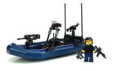 Navy RHIB Attack Boat custom military set made w/ real LEGO® bricks