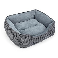 Dog Bed for Large Medium Small Dogs, Rectangle Washable Sleeping Puppy Bed,
