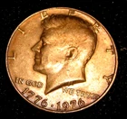 1976 KENNEDY HALF DOLLAR