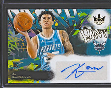 2024-25 Court Kings Fresh Paint RC Autographs #15 KJ Simpson Jr. Hornets