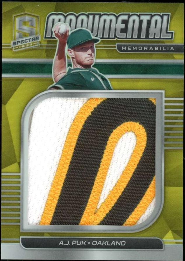 2021 Panini Spectra - A.J. Puk #MM-AP - 1 of 1