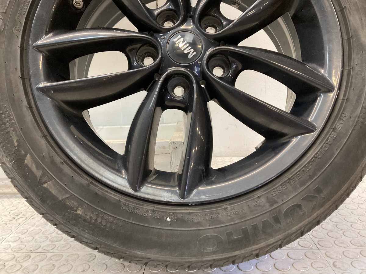 Mini Cooper Wheels 5-Star Double Spoke Black R124