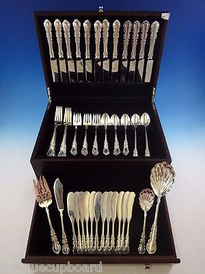 Georgian Rose by Reed & Barton Sterling Silver Dinner 12 Flatware