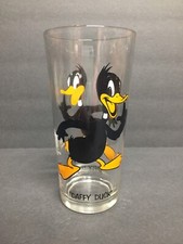 Vintage Pepsi Collector Series Warner Bros. Inc. 1973 Daffy Duck Drinking Glass