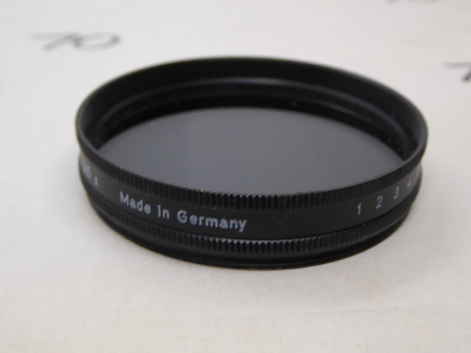 Heliopan Polarising Filter S 55m Pol  linear 2.5x  ( JET ) POL - Image 3 of 4