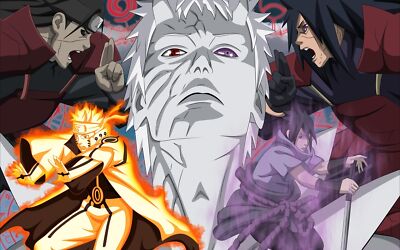 Anime naruto shippuden uzumaki uchiha madara hashirama CCG Gaming Mat Desk