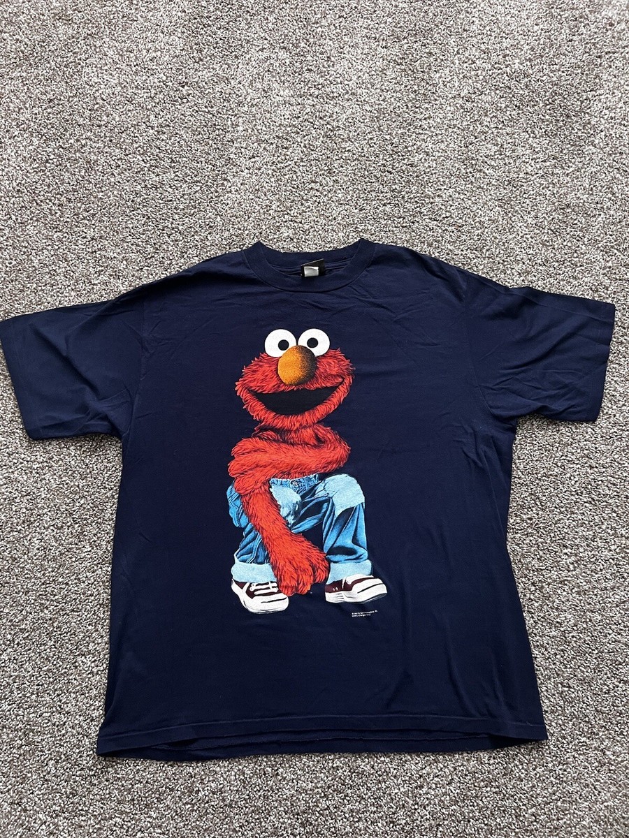 J*様 エルモ tシャツ elmo shirt vintage changes Vintage Elmo Shirt Size XL Changes Jim Henson Sesame Street