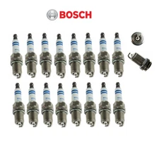 16pcs OEM Spark Plugs Platinum Plug Bosch FOR Mercedes V8 CL CLK CLS ML S SL