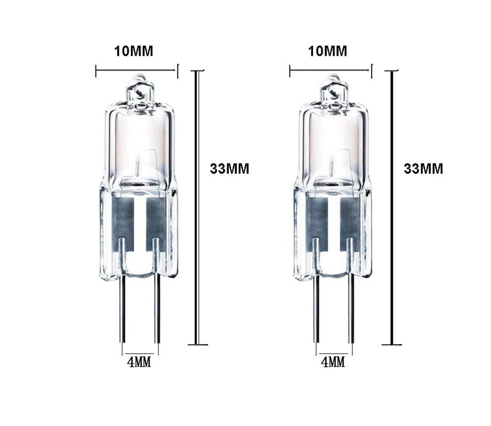 10x Halogen-Lampe G4 12V 5W Stiftsockel Lampe 5 watt leuchtmitte 2700K DHL - Bild 3 von 4