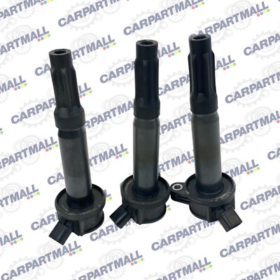 2006-2012 Ford Fusion 3.0L A/T Engine Ignition Coil Set of 3 6E5E-12A375 OEM