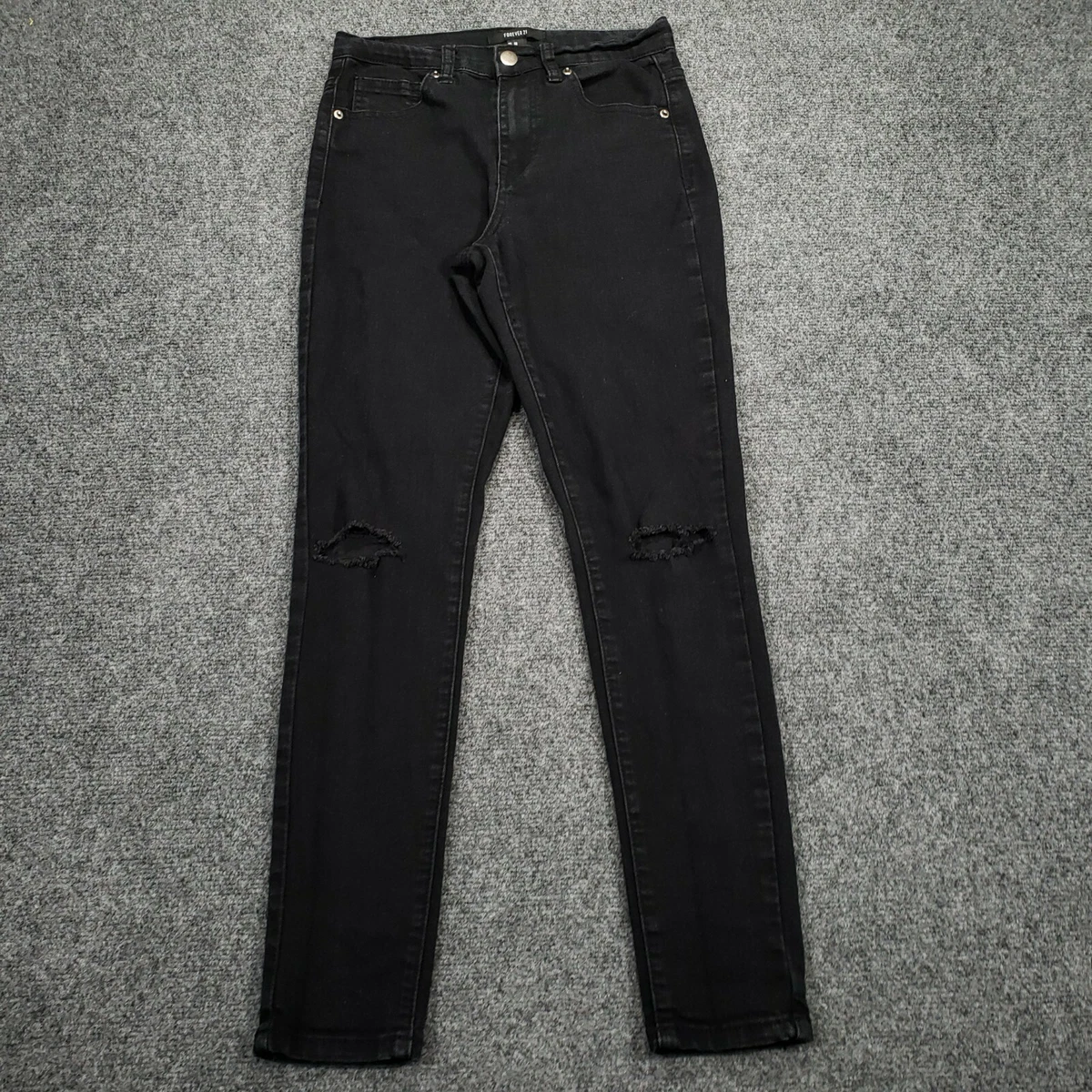Forever 21 store zipper jeans
