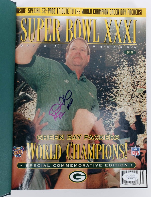 Desmond Howard “MVP” Signed Commemorative Super Bowl XXXII Program (JSA COA)