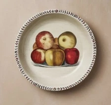 Target John Derian Stoneware Pie Dish Plate Thanksgiving Harvest Fall Apples