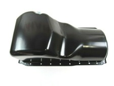 1970-79 Ford 351c 351m 400m Front Sump Steel Oil Pan Black E44121bk