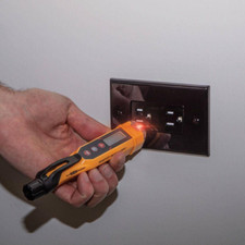 Non-Contact Voltage Tester with Laser Distance Meter Lightweight Compact Tool