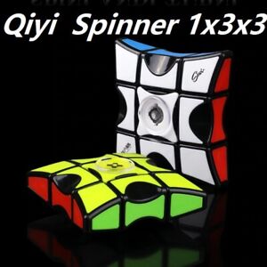 Qiyi intranquilo Spinner Rubik's Cube 1X3X3 Cubo Rubik del dedo