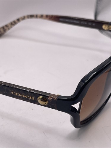 Coach 535313 Black/Wild Beast Sunglasses. 147mm Temple. 52mm Lens Height. - Picture 2 of 8