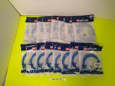 WELTRON 90-C5ECB-BL-003 3' CAT 5E SNAGLESS NETWORK PATCH CABLE,  Lot of 16 