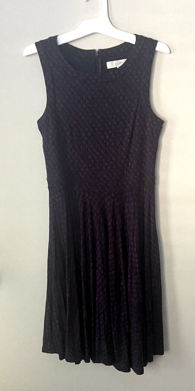 The Limited PXS Black Dot Ruffle Wrap Dress & LOF… - image 12