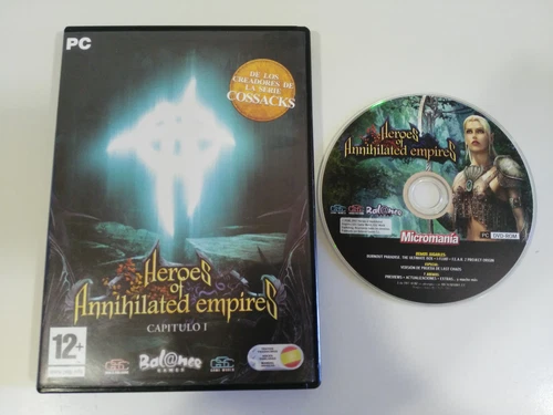 HEROES D'EMPIRES ANNIHILÉS Chapitre 1 JEU PC DVD-ROM ESPAGNOL MICROMANIA