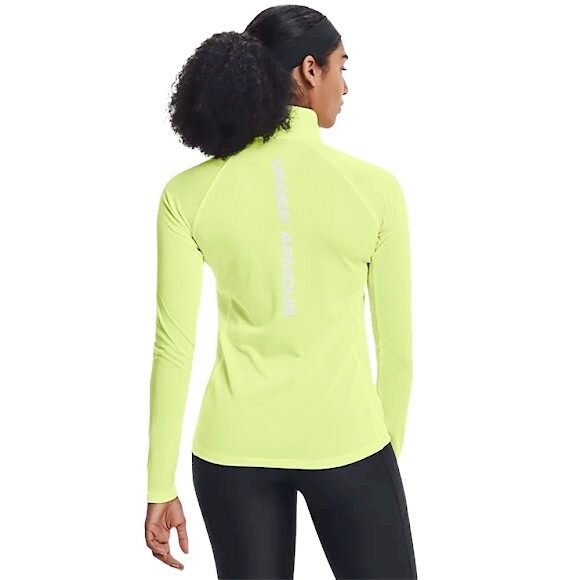 New Under Armour Women's UA Tech™ Dash ½ Zip 1369356-911 Pale