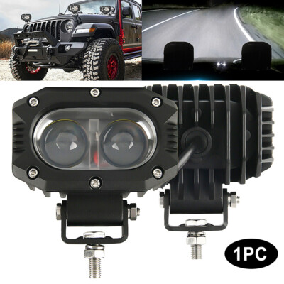 4'' 800W LED Work Light Bar Spot Pod Fog Driving Lamp Offroad UTE ATV SUV Truck