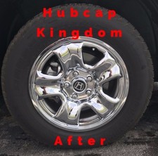 2012-2016 Honda CR-V CRV 16? 5-spoke Steel Wheel CHROME Skin Hubcap Cover IMP86X