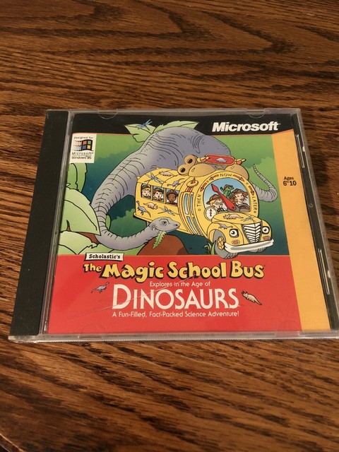 Scholastics The Magic School Bus Explores The Solar System Pc 1994