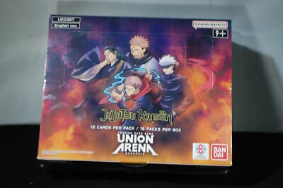 #ad #ad Bandai Union Arena TCG Jujutsu Kaisen Booster Box UE03BT English $45.00