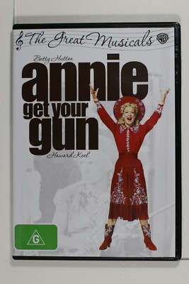 Annie Get Your Gun (1950)  Betty Hutton, Howard Keel - Region 4 Preowned Track