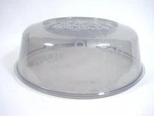 IKEA Microwave Cover Splatter Screen Steam Release Lid 10" Blue Gray NEW PRICKIG