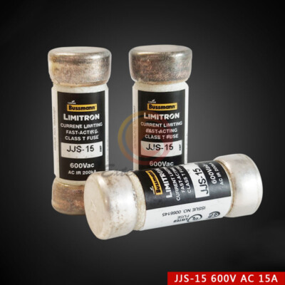NEW JJS-15 JJS15 15A 600Vac JJS Limitron TRON Class T FAST ACTING Fuse ...