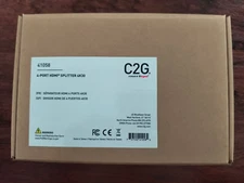 Legrand C2G 41058 4-Port HDMI Splitter 4K 30Hz 1-In 4-Out Distribution Amplifier