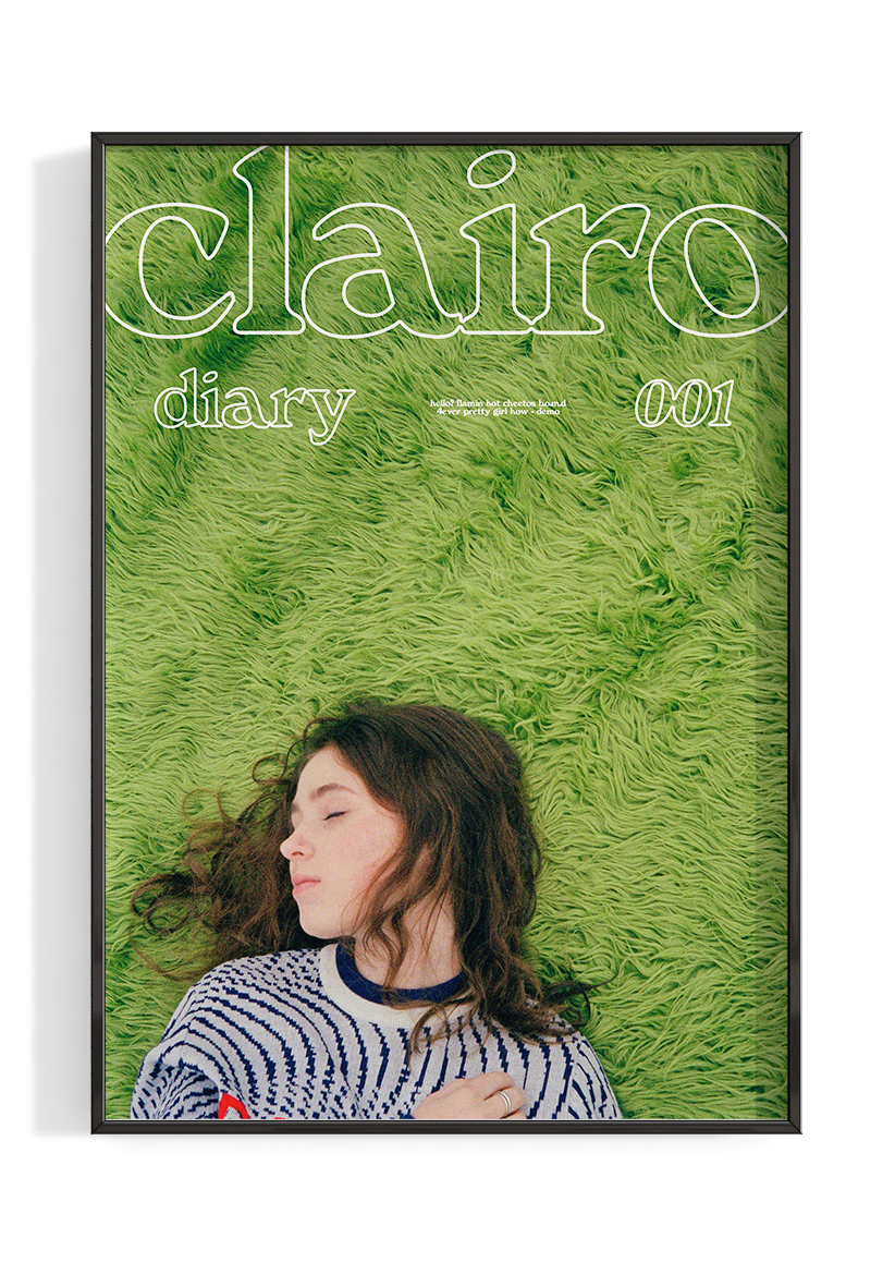 Clairo Diary 001 Music Poster Wall Decor Fan Gift
