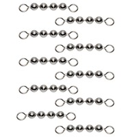 10 Ball Chain Fishing Swivel Stainless Steel - 4 Ball Length - 10 Pieces on sale 10 Ball Chain Fishing Swivel Stainless Steel - 4 Ball Length - 10 Pieces on sale