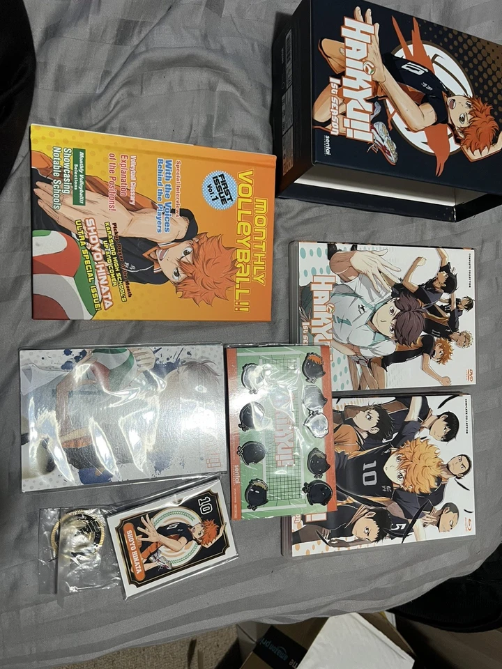 Haikyu!! Season 1 Premium Limited Edition Box Set Blu-Ray DVD Set Haikyuu OOP - Image 2 of 4