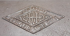 Griswold's ERIE Diamond LOGO No. 7 Cast Iron Griddle w Bail Handle Model 744 HTF — photo 2