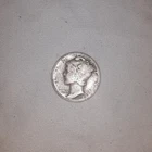 1919 MERCURY DIME CIRCULATED 90% SILVER