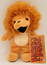 Liquid Blue MANE MAN 7" Grateful Dead Dancing Bean Bear Plush Lion VTG Stuffed