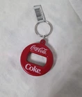Vintage Red Coca-Cola Bottle/ Can Pop Top  Opener Keychain Key Chain Soda
