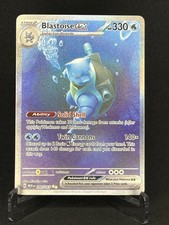 Pokémon TCG (NM) Blastoise EX 200/165 Scarlet & Violet 151