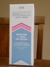 EYE Global Beauty Care Youth Boost Brighten + Cool Eye Serum 0.5 fl oz NEW IN BO