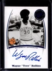 2007-08 Press Pass Legends Wayne Tree Rollins Saturday Signatures Auto Autograph